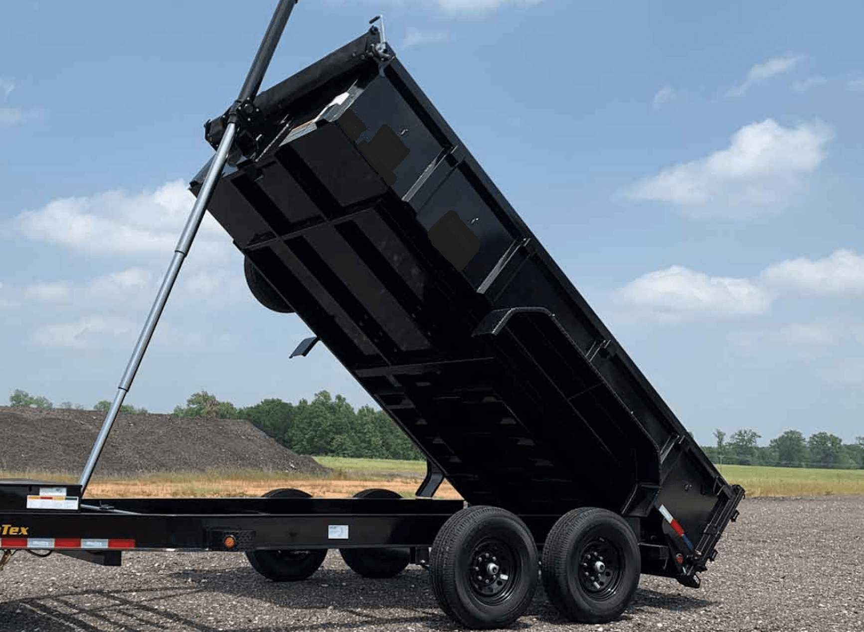 Robust Revolution: Gooseneck Dump Trailers, 14 Ft Electric Hoist Dumping Trailers and Beyond: