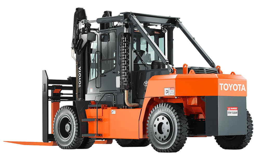 Outdoor-rated narrow aisle forklifts for tight spaces